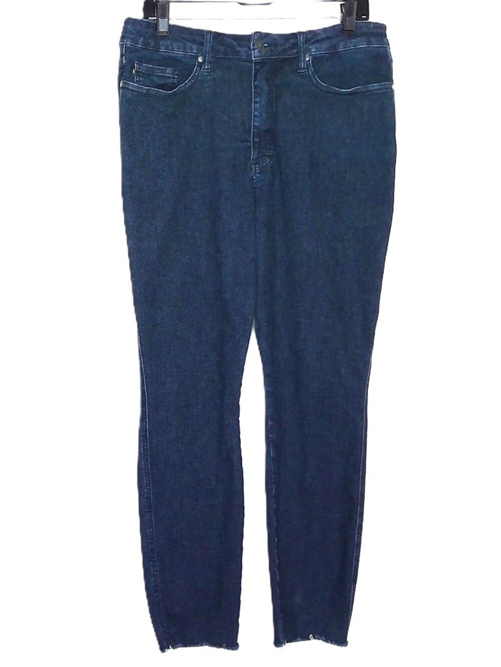 Judy Blue Jeans Skinny Fit Dark Wash High Rise Ankle Stretch Denim Plus Sz 16 W
